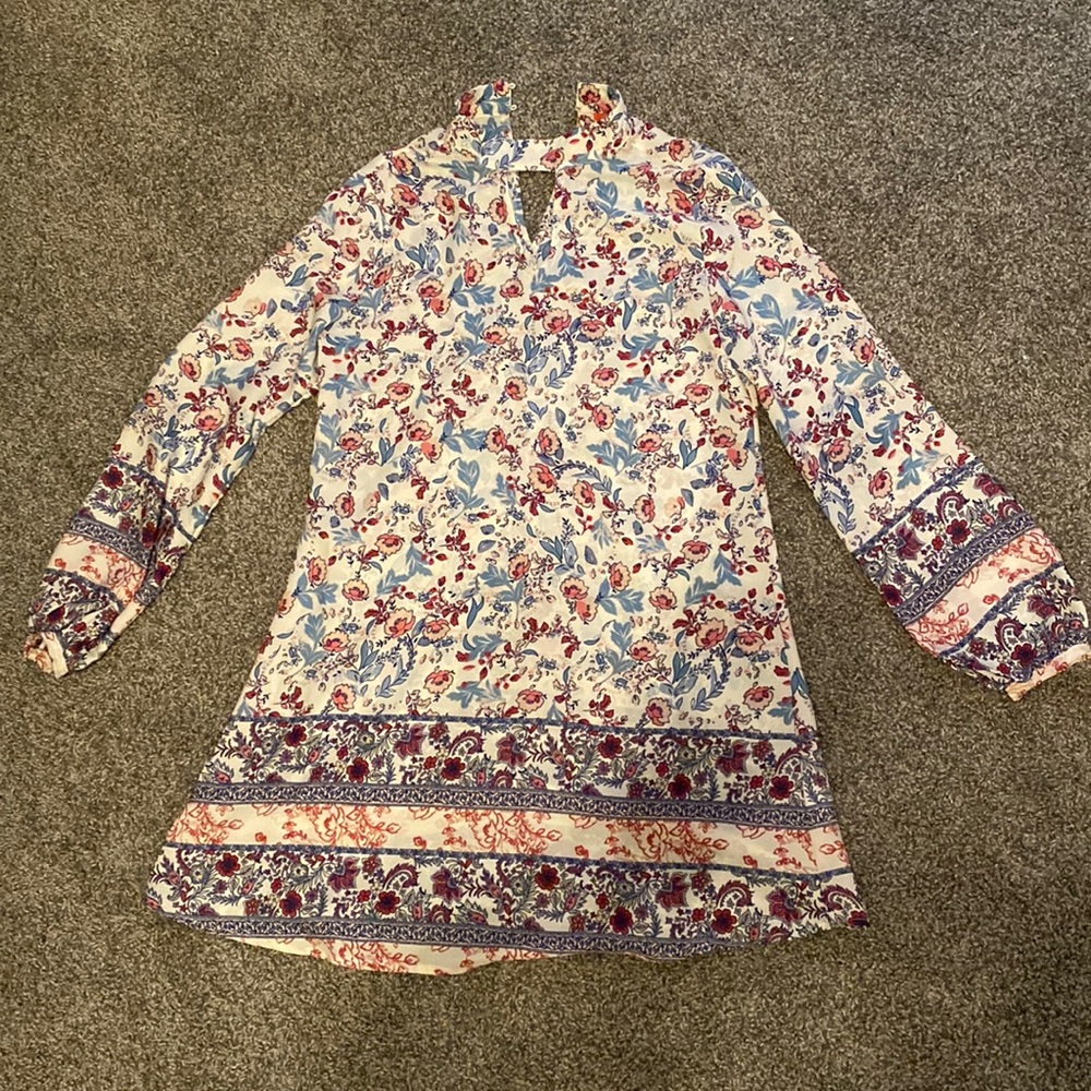 Womens silky dress